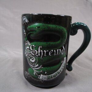 Harry Potter Slytherin coffee mug embossed 3D